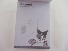 Cute Kawaii Sanrio Characters Kuromi I am pretty and invincible Mini Notepad / Memo Pad - Stationery Designer Paper Collection Collectible preowned