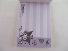 Cute Kawaii Sanrio Characters Kuromi I am pretty and invincible Mini Notepad / Memo Pad - Stationery Designer Paper Collection Collectible preowned