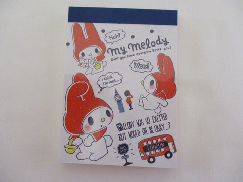Cute Kawaii My Melody Mini Notepad / Memo Pad - D 2016 - Stationery Designer Paper Collection