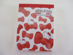 Cute Kawaii Sanrio Retro Anniversary Series - Hello Kitty C - Mini Notepad / Memo Pad - Stationery Designer Paper Collection Collectible Gift preowned