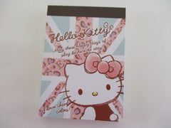 Cute Kawaii Sanrio Retro Anniversary Series - Hello Kitty B - Mini Notepad / Memo Pad - Stationery Designer Paper Collection Collectible Gift preowned