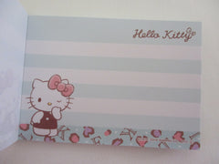 Cute Kawaii Sanrio Retro Anniversary Series - Hello Kitty B - Mini Notepad / Memo Pad - Stationery Designer Paper Collection Collectible Gift preowned