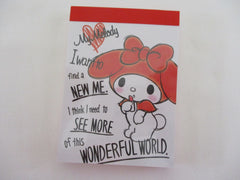 Cute Kawaii My Melody Mini Notepad / Memo Pad - A 2015 - Stationery Designer Paper Collection