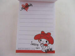 Cute Kawaii My Melody Mini Notepad / Memo Pad - A 2015 - Stationery Designer Paper Collection