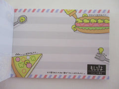 Vintage Rare Collectible - Cute Kawaii Kamio Moshipiyo Hamburger Chicks ʕ｡- ˕ -｡ʔ Mini Notepad / Memo Pad - Stationery Penpal Journal Diary Design Writing Gift