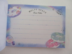 Vintage Rare Collectible - Cute Kawaii Crux Melty Space („• ֊ •„) Love Cake Mini Notepad / Memo Pad - Stationery Penpal Journal Diary Design Writing Gift