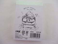 Vintage Rare Collectible - Cute Kawaii Crux Melty Space („• ֊ •„) Love Cake Mini Notepad / Memo Pad - Stationery Penpal Journal Diary Design Writing Gift