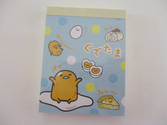 Vintage Rare VHTF - Cute Kawaii Sanrio Gudetama Mini Notepad / Memo Pad - A - Stationery Penpal Journal Diary Gift (preowned)