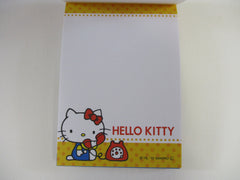 Vintage Rare VHTF - Cute Kawaii Sanrio Hello Kitty ^•ﻌ•^ Mini Notepad / Memo Pad - A - Stationery Penpal Journal Diary Gift preowned