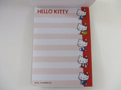 Vintage Rare VHTF - Cute Kawaii Sanrio Hello Kitty ^•ﻌ•^ Mini Notepad / Memo Pad - A - Stationery Penpal Journal Diary Gift preowned