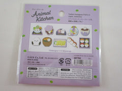 Cute Kawaii Gaia Animal Kitchen Food Series Stickers Flake Sack - Bird - for Journal Planner Craft Scrapbook Collectible