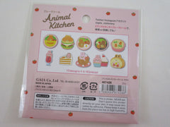 Cute Kawaii Gaia Animal Kitchen Food Series Stickers Flake Sack - Rabbit - for Journal Planner Craft Scrapbook Collectible