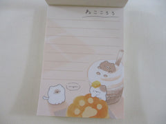Cute Kawaii Kamio Cat Pancake Feline Pet Kitten Mini Notepad / Memo Pad - Stationery Designer Paper Collection