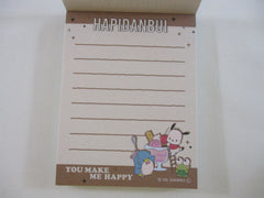 Cute Kawaii Sanrio Hapidanbui Badtz Keroppi Pochacco Pekkle Tuxedosam Good Food Foodies Mini Notepad / Memo Pad - A - Stationery Designer Paper Collection