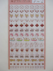 Cute Kawaii Furukawashiko Sticker Sheet - Dog Puppy A - for Journal Planner Craft Organizer Calendar
