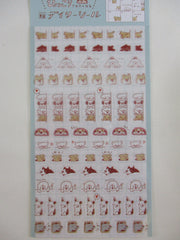 Cute Kawaii Furukawashiko Sticker Sheet - Dog Puppy B - for Journal Planner Craft Organizer Calendar