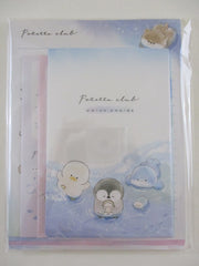 Cute Kawaii Crux Potetto Club Penguin Seal Duck Ocean Sea Animal Letter Set Pack - Stationery Writing Paper Envelope Penpal Journal Gift