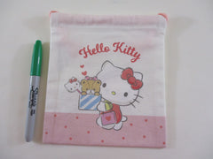 ❤︎ *ੈ✩‧₊˚ Cute Kawaii Sanrio Hello Kitty Drawstring Bag / Pouch