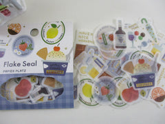 Cute Kawaii Papier Platz Flake Stickers Sack - Fruit Sweet Small things - for Journal Agenda Planner Scrapbooking Craft