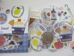 Cute Kawaii Papier Platz Flake Stickers Sack - Fruit Sweet Small things - for Journal Agenda Planner Scrapbooking Craft