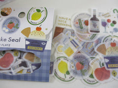 Cute Kawaii Papier Platz Flake Stickers Sack - Fruit Sweet Small things - for Journal Agenda Planner Scrapbooking Craft