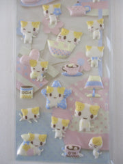Vintage Rare ❤︎ *ੈ✩‧₊˚ Collectible ✿ Gift - Cute Kawaii Sanrio Sticker Sheet - Masyumaro Cat 2006 A - for Journal Planner Craft Agenda Diary Project Gift Favorite
