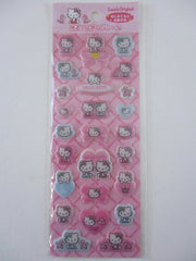 Vintage Rare ❤︎ *ੈ✩‧₊˚ Collectible ✿ Gift - Cute Kawaii Sanrio Sticker Sheet - Hello Kitty 2005 A - for Journal Planner Craft Agenda Diary Project Gift Favorite