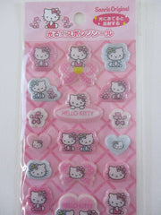 Vintage Rare ❤︎ *ੈ✩‧₊˚ Collectible ✿ Gift - Cute Kawaii Sanrio Sticker Sheet - Hello Kitty 2005 A - for Journal Planner Craft Agenda Diary Project Gift Favorite