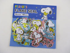 Cute Kawaii Peanuts Snoopy Dog Stickers Sack - for Journal Planner Agenda Craft Scrapbook Diary Gift