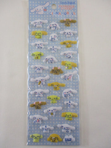 Vintage Rare ❤︎ *ੈ✩‧₊˚ Collectible ✿ Gift - Cute Kawaii Sanrio Sticker Sheet - Cinnamoroll 2006 B - for Journal Planner Craft Agenda Diary Project Gift Favorite