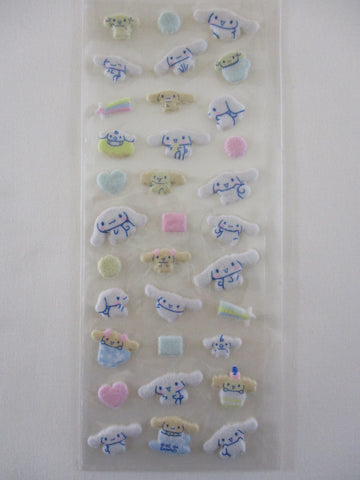 Vintage Rare ❤︎ *ੈ✩‧₊˚ Collectible ✿ Gift - Cute Kawaii Sanrio Sticker Sheet - Cinnamoroll 2004 A - for Journal Planner Craft Agenda Diary Project Gift Favorite
