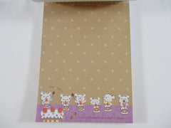 Cute Kawaii VHTF Vintage Collectible Mindwave Bear Honey Life 4 x 6 Inch Notepad / Memo Pad - Stationery Designer Paper Collection