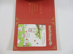 Cute Kawaii VHTF Vintage Collectible Mindwave Bear Honey Life 4 x 6 Inch Notepad / Memo Pad - Stationery Designer Paper Collection