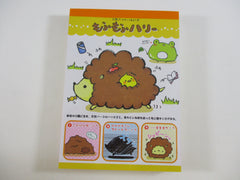 Cute Kawaii VHTF Vintage Rare Collectible Kamio Hedgehog 4 x 6 Inch Notepad / Memo Pad - Stationery Designer Paper Collection