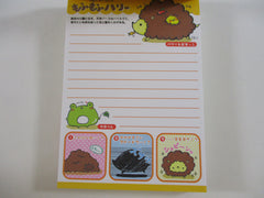 Cute Kawaii VHTF Vintage Rare Collectible Kamio Hedgehog 4 x 6 Inch Notepad / Memo Pad - Stationery Designer Paper Collection