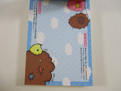 Cute Kawaii VHTF Vintage Rare Collectible Kamio Hedgehog 4 x 6 Inch Notepad / Memo Pad - Stationery Designer Paper Collection