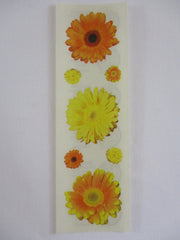 Sandylion Flower Daisy Petal Bloom Sticker Sheet - Vintage & Collectible