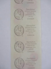 Sandylion Flower Daisy Petal Bloom Sticker Sheet - Vintage & Collectible