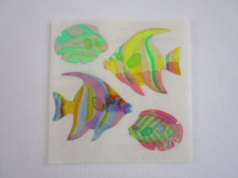 Sandylion Fish Ocean Pearly / Opalescent Sticker Sheet / Module - Vintage & Collectible