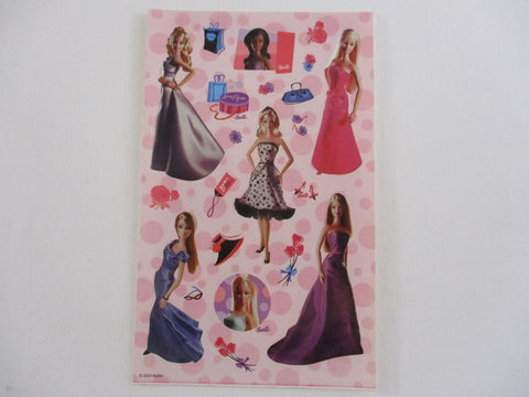Sandylion Barbie 4 x 6.5 inch Sticker Sheet - K - Evening Gowns