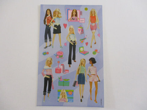Sandylion Barbie 4 x 6.5 inch Sticker Sheet - L - Denim