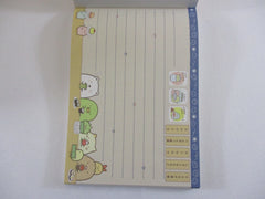 Rare ❤︎ Vintage *ੈ✩‧₊˚ Collectible ✿ Gift - Cute Kawaii San-X Sumikko Gurashi Sushi Party 4 x 6 Inch Notepad / Memo Pad Diary Journal - Stationery Designer Paper Collection 2015