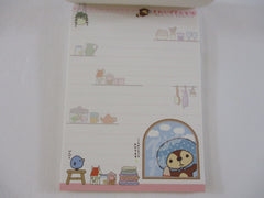 Rare ❤︎ Vintage *ੈ✩‧₊˚ Collectible ✿ Gift - Cute Kawaii San-X Raccoon Sweet C Red Panda 4 x 6 Inch Notepad / Memo Pad Diary Journal - Stationery Designer Paper Collection