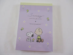Rare ❤︎ *ੈ✩‧₊˚ Collectible ✿ Gift - Cute Kawaii Peanuts Snoopy & Friends 4 x 6 Inch Notepad / Memo Pad Diary Journal - Stationery Designer Paper Collection