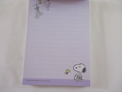 Rare ❤︎ *ੈ✩‧₊˚ Collectible ✿ Gift - Cute Kawaii Peanuts Snoopy & Friends 4 x 6 Inch Notepad / Memo Pad Diary Journal - Stationery Designer Paper Collection