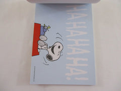 Rare ❤︎ *ੈ✩‧₊˚ Collectible ✿ Gift - Cute Kawaii World Famous Peanuts Snoopy 4 x 6 Inch Notepad / Memo Pad Diary Journal - Stationery Designer Paper Collection