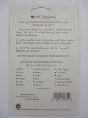 Mrs Grossman 4 x 6.5 Destinations - Mexico Cardstock Sticker Sheet - Vintage & Collectible