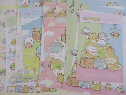 Cute Kawaii San-X Sumikko Gurashi puppies Letter Sets - Writing Paper Envelope Stationery Penpal