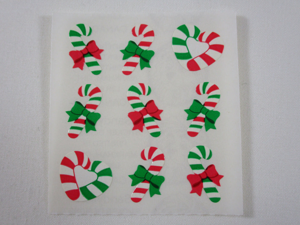 Sandylion Candy Christmas Sticker Sheet / Module - Vintage & Collectible