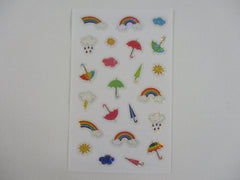 Mrs Grossman Clouds Rain Micro Sticker Sheet / Module - Vintage & Collectible